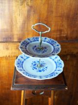 Serviteur en porcelaine à deux étages - Seltmann Weiden