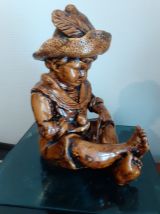 Statue petit garçon. Années 50/60.