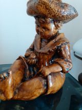 Statue petit garçon. Années 50/60.