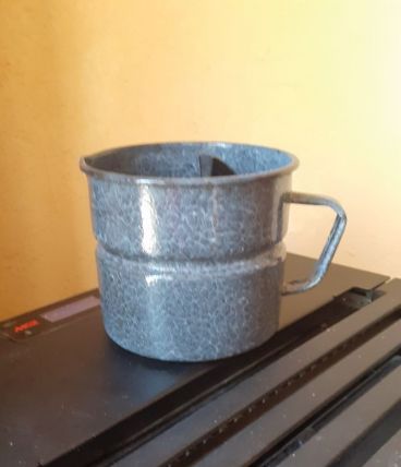 Broc a lait emaille vintage