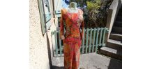 robe longue desigual neuf demarquee vintage t xs ou 34-36 