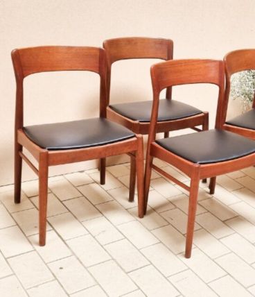 Chaises scandinaves « 26 », Henning Kjaernulf 1960
