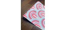 Rouleau papier peint texturé vintage style Verner Panton