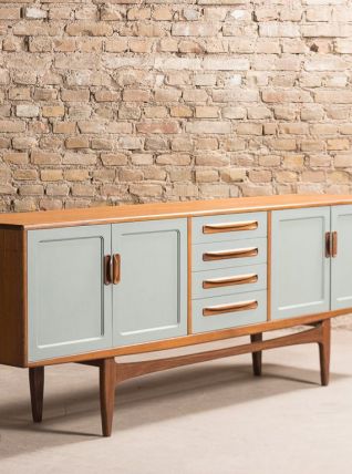 Enfilade scandinave en teck G-PLAN, par Victor Wilkins