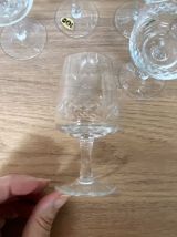 Set de 6 verres à vin  