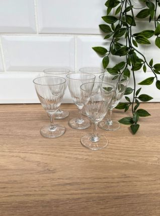 Set de 6 petits verres à liqueur