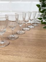 Set de 6 petits verres à liqueur