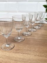 Set de 6 petits verres à liqueur