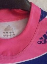 Maillot rugby Stade Français Paris SF rose 2006 ADIDAS vinta