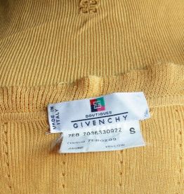 Ensemble 3 pièces jaune Givenchy