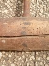 gros maillet en bois,ancien , vintage