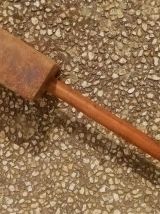 marteau , maillet  carré en bois , vintage