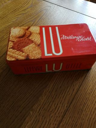 Boite à gateaux LU