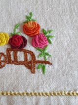 Pochettes brodées