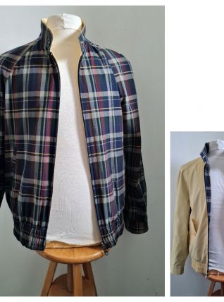 ✅ Veste demi-saison Vintage Réversible Mc Gregor