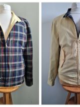 ✅ Veste demi-saison Vintage Réversible Mc Gregor