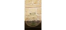 Bonbonnière en verre moulé