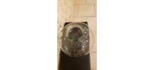 Bonbonnière en verre moulé