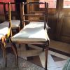 4 chaises acajou style anglais 1920