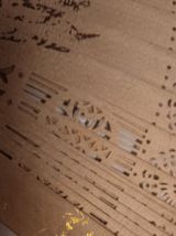 Éventail en bambou percé - Pierced Bamboo Hand Fan