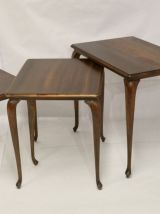 Lot de 3 tables gigognes style Louis XV.