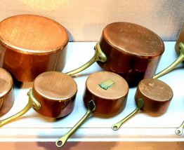 MINI CASSEROLES EN CUIVRE