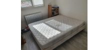 Lit + Matelas 2 places 160x190 BULTEX (négociable)