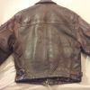 Blouson cuir  REDSKINS vintage