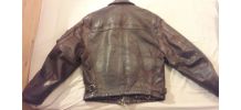 Blouson cuir  REDSKINS vintage