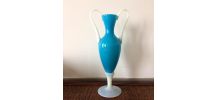 Vase médicis en opaline 