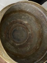 Cache pot en laiton ou cuivre