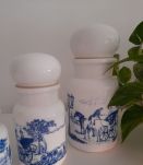 Pots opaline vintage