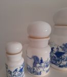 Pots opaline vintage