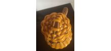 carafe vintage 1970 en scoubidou en TBE