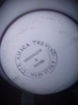 Pichet fait main d Italie en faience