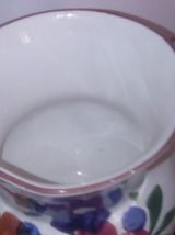 Pichet fait main d Italie en faience