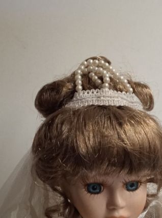 Poupée mariée anglaise - English Bride Doll