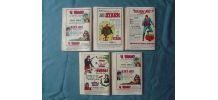 lot  de  bandes  dessinées  , vintage 1981
