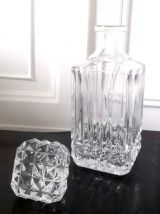 Carafe à whisky diamant vintage 