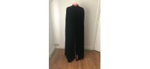 Cape velours noir Vintage