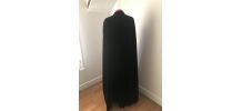 Cape velours noir Vintage