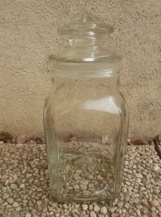 bocal  en verre, vintage