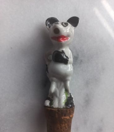 Bouchon en porcelaine bec verseur Mickey Mouse