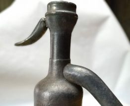 Siphon turquoise ancien