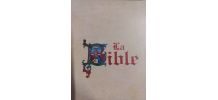 Bible en 4 volumes édition Alpha 