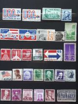 Album de timbres USA, Canada, Amérique du Sud, Cuba