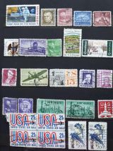 Album de timbres USA, Canada, Amérique du Sud, Cuba