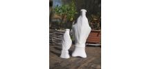  2 anciennes statuettes de dévotion à Marie en porcelaine de