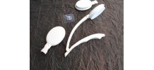 BROSSE LONG MANCHE PLIABLE BLANC POUR LE DOS 