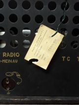 Radio ancienne, vintage, FORNETT, 1938